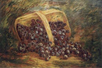 Catherine (Anna) Wiley : Catherine Wiley Grapes 25x30 o/c